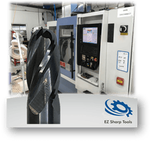 Load image into Gallery viewer, ezsharptools.com Ball Nosed End Mills EZ Sharp Ball Nose End Mill, DIA 1/2" LOC 1", OAL 6", 3 Flute - 506BA