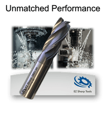 Load image into Gallery viewer, ezsharptools.com Ball Nosed End Mills EZ Sharp Vari-Flute End Mill, DIA 3/4" LOC 1 1/2", OAL 4", 4 Flute -12006